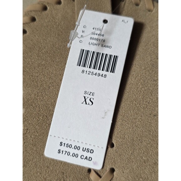 Anthropologie Harness Corset Belt Women Size XS NWT Leather Sand Sexy Cowgirl main image 10